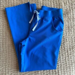 Figs Royal Blue Kade Cargo Scrub Pants